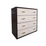 Comoda Torino cu sertare Wenge / Brad, 85 x 89 x 42 cm